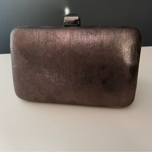 Pewter Clutch Purse